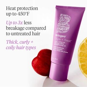 Briogeo Style + Treat Hair Cream - Purple